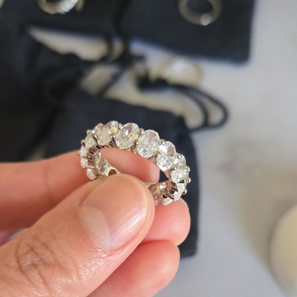 Elegant Silver Rings Set - Picture 5 of 6